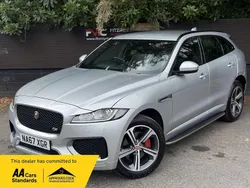 Silver Used 2018 Jaguar F-Pace S SUV | £18,995 (Fair price)