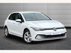 Pure white Used 2023 VW Golf VIII Life Hatchback | £17,791 (Good price)