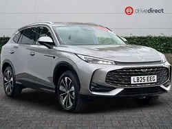 Metallic sterling silver Used 2024 MG HS Trophy SUV | £23,800