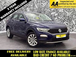 Blue Used 2019 VW T-Roc SE SUV | £12,495 (Fair price)