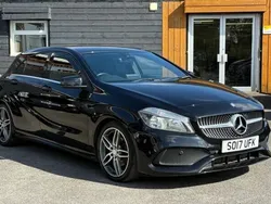 Black Used 2017 Mercedes A200 AMG line Hatchback | £11,495 (Fair price)