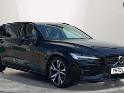 Black Used 2021 Volvo V60 R-Design Estate | £22,574 (Fair price)
