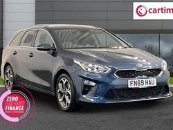 Blue Used 2019 Kia Ceed Sportswagon Estate | £13,500 (Fair price)
