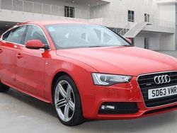 Red Used 2013 Audi A5 Sportback S-Line Hatchback | £7,995 (A bit pricey)