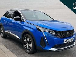 Blue Used 2022 Peugeot 3008 GT SUV | £17,120 (Fair price)