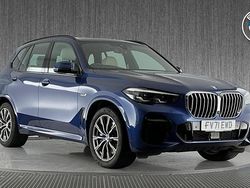 Blue Used 2021 BMW X5 M Sport SUV | £43,999 (Fair price)