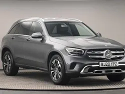 Selenite gray metallic finish Used 2020 Mercedes GLC220 Estate | £21,450 (Good price)