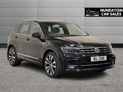 Black Used 2018 VW Tiguan R-line SUV | £19,300 (Good price)