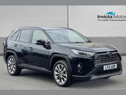 Black Used 2021 Toyota RAV4 Hybrid SUV | £25,000 (Fair price)