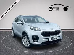 Silver Used 2017 Kia Sportage 2 SUV | £9,750 (Good price)