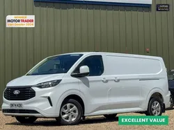 White Used 2024 Ford Transit Custom Limited Van | £27,449 (Fair price)