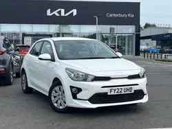 White Used 2022 Kia Rio Hatchback | £11,995 (Fair price)