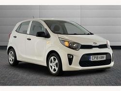 Clear white Used 2018 Kia Picanto 2 Hatchback | £6,790 (Fair price)