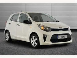 Clear white Used 2018 Kia Picanto 2 Hatchback | £6,790 (Fair price)