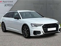 White Used 2024 Audi A6 Black Edition Estate | £37,054 (Expensive)