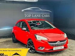 Red Used 2015 Vauxhall Corsa SRi Hatchback | £3,499 (Good price)