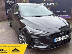 Black Used 2022 Ford Focus ST-Line Hatchback | £12,499 (Fair price)