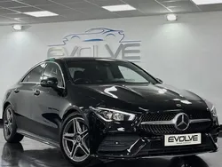 Black Used 2019 Mercedes CLA200 AMG line Coupe | £17,195 (Fair price)