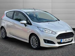 Silver Used 2014 Ford Fiesta Zetec Hatchback | £4,990 (Fair price)