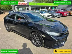 Black Used 2021 Honda Civic SR Hatchback | £14,999 (Fair price)