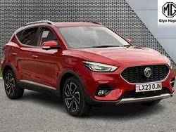Red Used 2023 MG ZS Exclusive Sedan | £13,658 (Fair price)