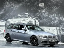 Grey Used 2008 BMW 325 M Sport Estate | £6,750 (Expensive)