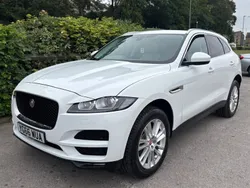 White Used 2016 Jaguar F-Pace Portfolio SUV | £15,995 (Fair price)