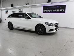 White Used 2017 Mercedes C220 Estate | £8,695 (Good price)