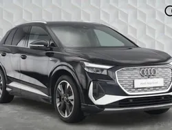 Black Used 2024 Audi Q4 e-tron S-Line SUV | £35,500 (Super price)