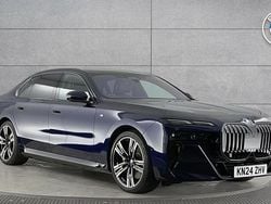 Blue Used 2024 BMW 750e M Sport Sedan | £78,000 (Expensive)