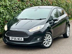 Black Used 2016 Ford Fiesta Titanium Hatchback | £3,475 (Good price)