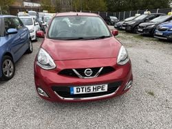 Red Used 2015 Nissan Micra Acenta Hatchback | £4,495 (Good price)