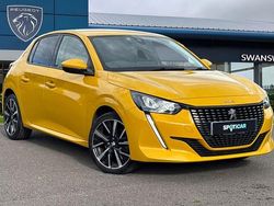 Yellow Used 2020 Peugeot 208 Allure Hatchback | £10,250 (Fair price)