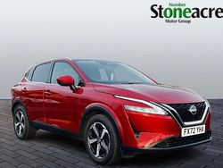 Red Used 2022 Nissan Qashqai N-Connecta SUV | £15,999 (Fair price)