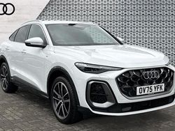 White New 2025 Audi Q5 Advanced SUV | £53,994 (A bit pricey)