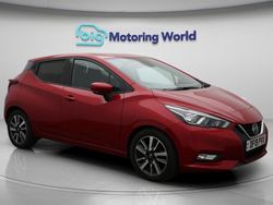 Red Used 2019 Nissan Micra S Hatchback | £10,407 (Fair price)