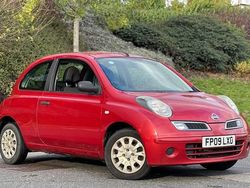 Red Used 2009 Nissan Micra Visia+ Hatchback | £895 (Fair price)