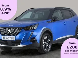 Blue Used 2022 Peugeot 2008 GT SUV | £15,354 (Good price)