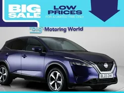Blue Used 2022 Nissan Qashqai N-Connecta SUV | £15,500 (Fair price)