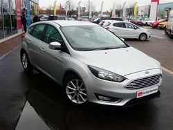 Silver Used 2016 Ford Focus Titanium Hatchback | £6,199 (Fair price)