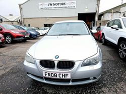 Silver Used 2008 BMW 525 Sport Line Sedan | £3,995