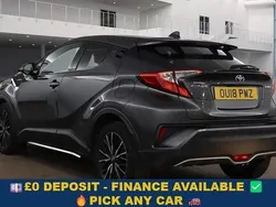 Grey Used 2018 Toyota C-HR SUV | £12,449 (Fair price)