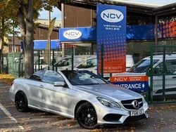 Silver Used 2016 Mercedes E200 AMG line Cabriolet | £16,990 (Expensive)