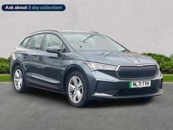 Grey Used 2021 Skoda Enyaq iV ecoSuite SUV | £16,673 (Fair price)