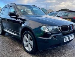 Black Used 2006 BMW X3 Sport Line SUV | £2,150 (Expensive)
