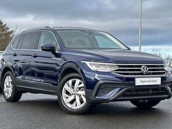 Blue Used 2024 VW Tiguan Allspace Life SUV | £29,495 (A bit pricey)
