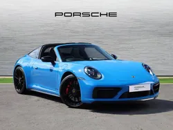 Shark blue Used 2022 Porsche 911 Targa 4 Cabriolet | £107,500