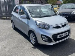 Silver Used 2014 Kia Picanto 2 Hatchback | £7,499 (Fair price)