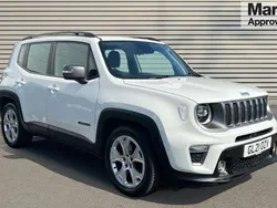 White Used 2021 Jeep Renegade Limited SUV | £14,190 (Fair price)