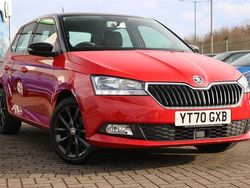 Corrida red black magic pearl effect Used 2020 Skoda Fabia Colour Edition Hatchback | £10,850 (Fair price)